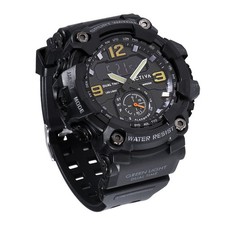 Activa X Invicta BlackOps Digital Men's Watch - 56mm, Black ACW1637-001