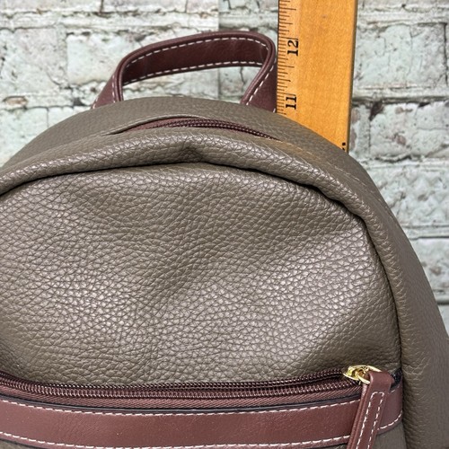 Stone Mountain Backpack Handbag Purse Dark Green Brown 40th Anniversary Edition - Picture 16 of 17