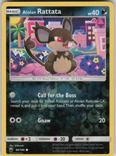 Pokemon Alolan Rattata Common SM - Celestial Storm 84/168 NM