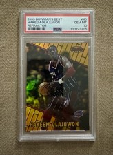 1999 Bowman’s Best Hakeem Olajuwon Refractor /400 PSA 10 #40