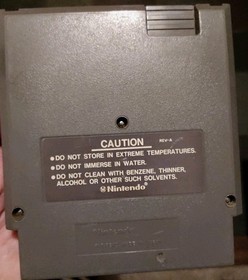 IRON TANK Video Game Nintendo Entertainment System NES 100% Authentic Original 