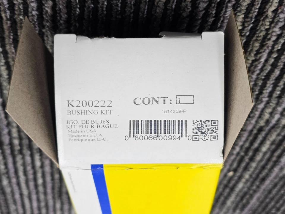 Buje de barra estabilizadora delantera Moog K200222 para Chevrolet Avalanche 2007-2013 2x2 Foto 3 de 4