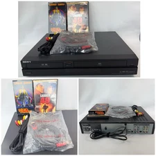 SONY RDR-VX555 DVD VCR RECORDER VHS/DVD Dubbing Play No Remote