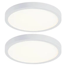 10 Inch LED Flush Mount Ceiling Light, Slim Dimmable Light Fixture Ceiling Mo...