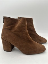 STUART WEITZMAN Suede Ankle Boots Womens Size...