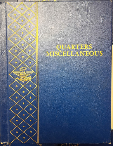 QUARTERS MISCELLANEOUS - 4-PAGE  - Whitman Bookshelf Coin Album # 9444