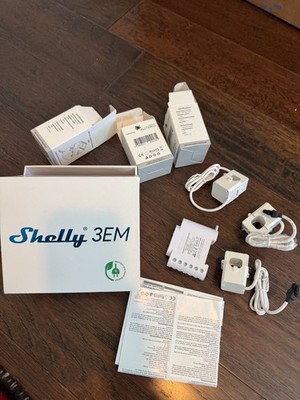 Shelly 3EM Wi-Fi Smart Energy Meter   Monitor Your Power Usage!