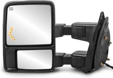 MOSTPLUS Driver Side Towing Mirror Compatible with 2008-2016 Ford F250 F350 F...