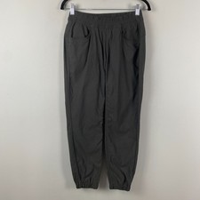 Prana Halle E-Waist Jogger II Women 4 Dark Iron Elastic Waist Pull On