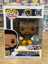 Funko Pop! Football: Aaron Donald #130 w/Box Protector