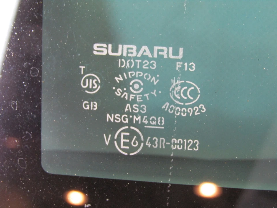 Subaru Impreza 2010-2014 techo corredizo ventana vidrio OEM Foto 2 de 4