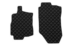 AUTO Vordere Fußmatten für RENAULT MEGANE III CC 06.10-12.15 Cabrio SCHWARZ