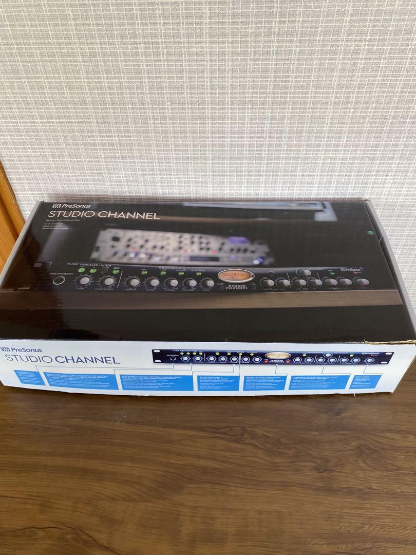 PreSonus Studio Channel Vacuum tube preamp operation