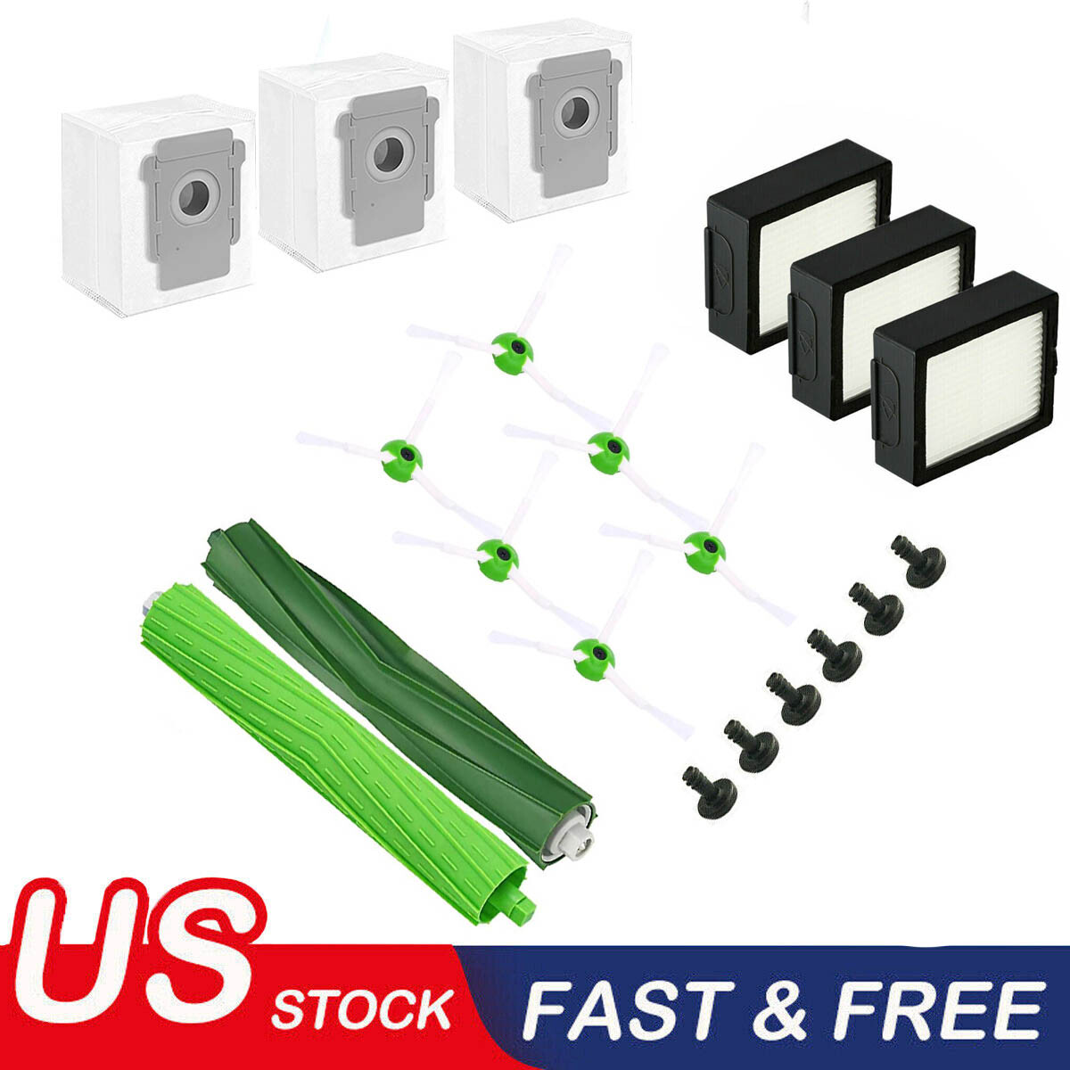 Replacement Parts Accessories Compatible for iRobot Roomba e5 e6