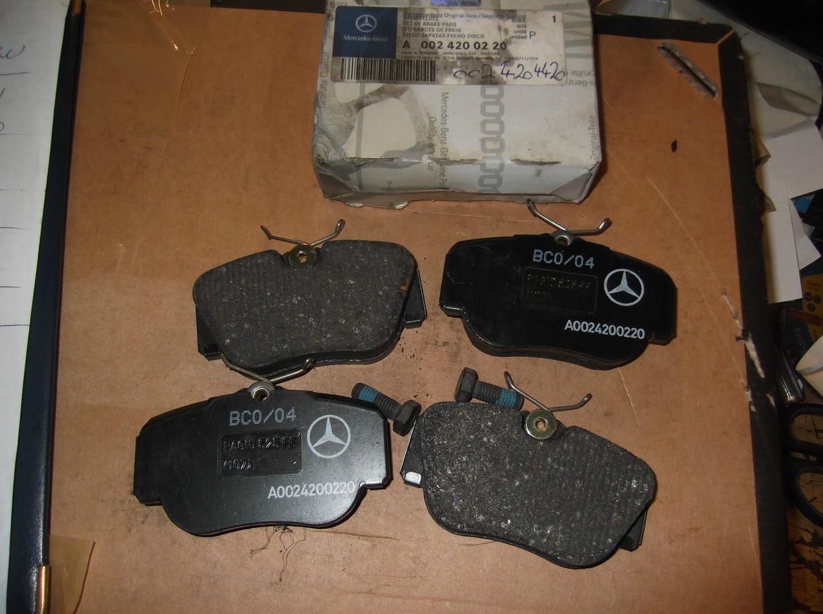 MERCEDES BRAKE PADS 002 420 02 20 ,0024200220 | eBay