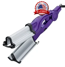 Plancha Onduladora De Pelo Profesional Ondas Rizos Perfectos Cerámica Turmalina