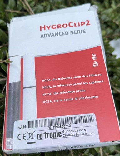 Rotronic HC2A-S Hygroclip 2 Advanced Temperature and humidity Probe Head