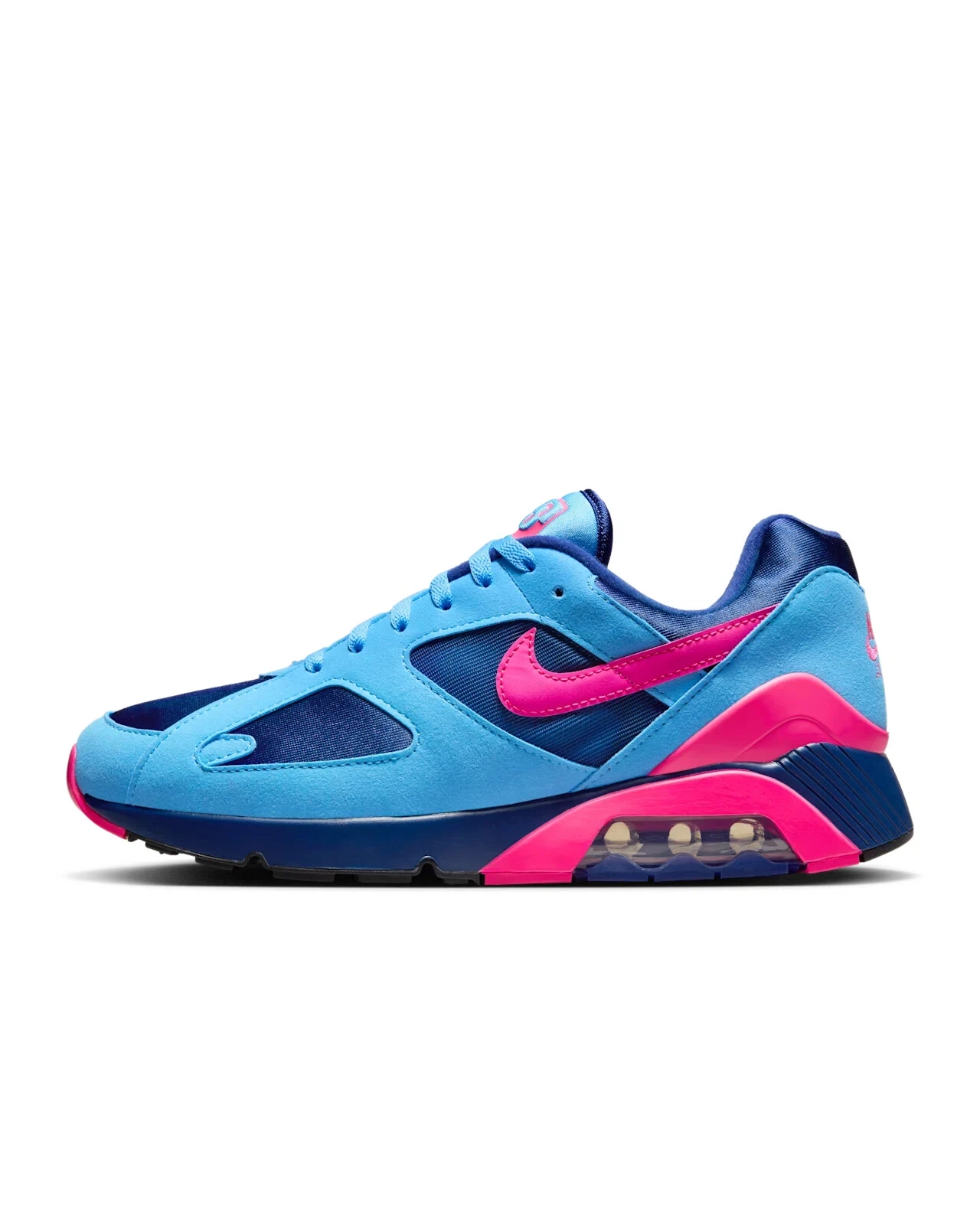 New Nike Air 180 Shoes - University Blue/ Hyper Pink (HQ1706-401)
