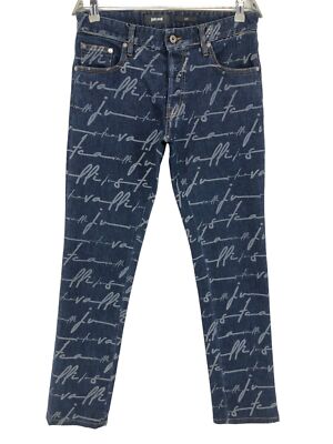 JUST CAVALLI Men's Just Slim Straight Jeans Size W30 L30