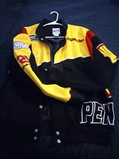 NASCAR Checkered Flag Sports Kevin Harvick Pennzoil Jacket Size L