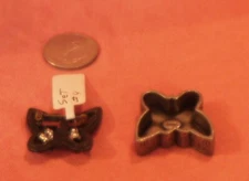 Torino N.Y. - Butterfly Brooch Pin & Earrings & "Pewter Jewelry Box Set*