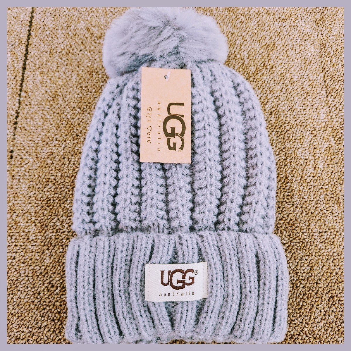 UGG AUSTRALIA KNIT BEANIE HAT. | eBay