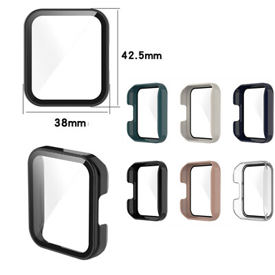 Für Redmi Watch2 Lite Uhr Schutz-Case PC+Tempered Glass Ultra-slim Staub Hülle