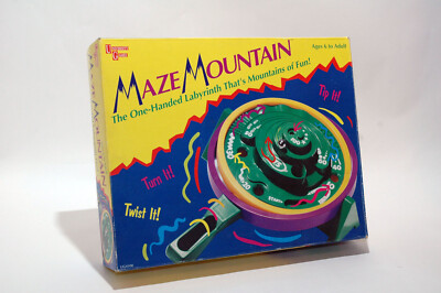 Maze Mountain One Handed - Labyrinth Game University Games 1995 