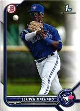 2022 Bowman Prospects #BP12 Estiven Machado