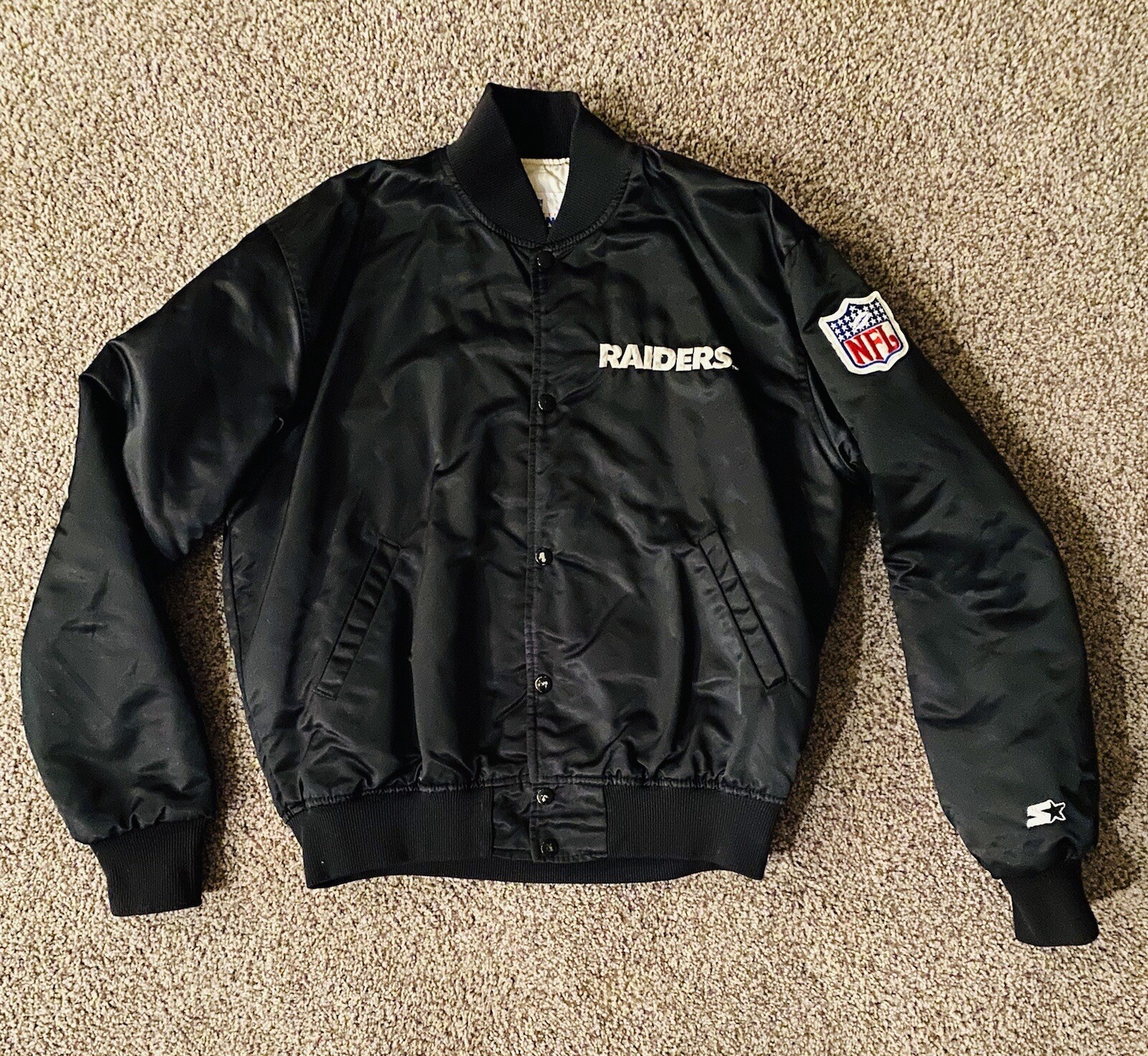 RARE Vintage 80's NFL Raiders Pro Line 