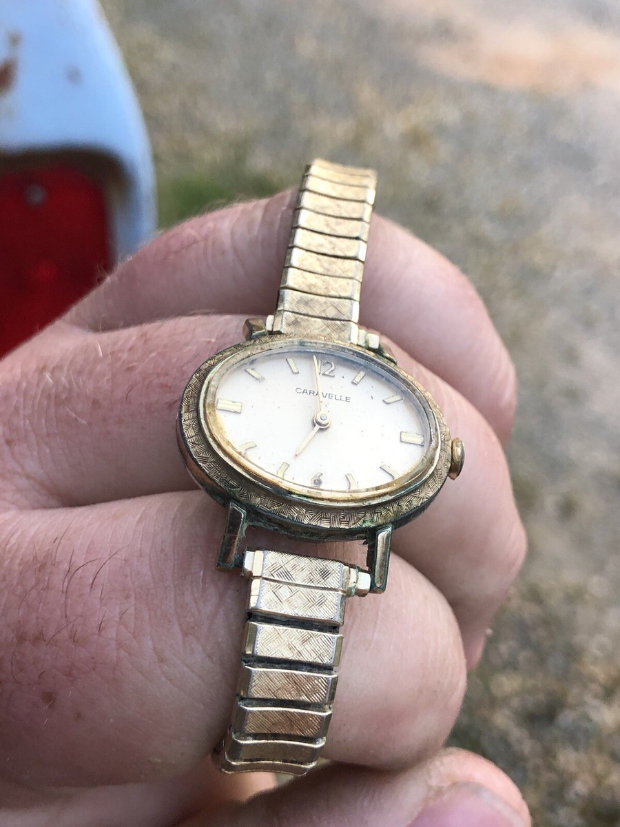 Women Bulova Hand Wind Mechanical Analog 24mm Dial Causal Round Watch (F855) Women Bulova Hand Wind Mechanical Analog 24mm Dial Causal  main image 4