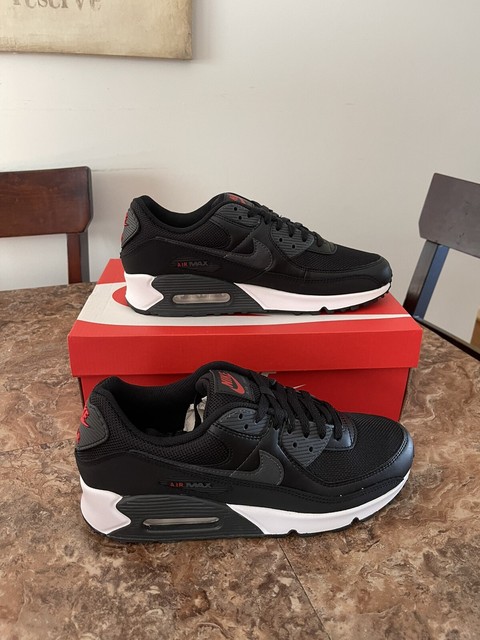 Nike Men Air Max 90 Sneakerboot Ice Shoes 684714-200 SIZE 7 Brown Black | eBay