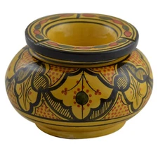 Cigar Ashtray Moroccan Ceramic Handmade Outdoor Smokeless Patio Garden X-Large