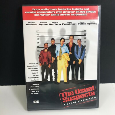 THE UNUSUAL SUSPECTS DVD アンユージュアル・サスペクツ The Usual Suspects (DVD) - Walmart.com