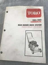 Toro Rear Bagger Drive System Rebuild Guide - 1983 - 1989 COMMERCIAL 492-0363