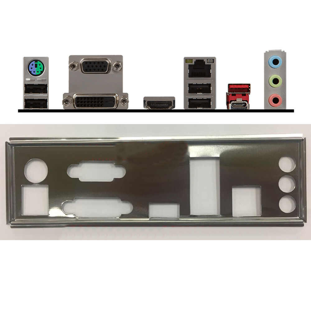 For MSI H110M GRENADE Motherboard Backplate IO Shield I/O Shield OEM | eBay
