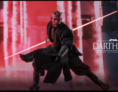 Star Wars Darth Maul フィギュア Hot Toys DX17 Darth Maul The Phantom Menace Deluxe Exclusive Sith