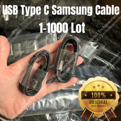 USB Type C Fast Charging Charger Cable Lot For Samsung S9 S10 S20 iPhone 15 16