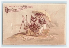 Universal Wringer -Romantic Art Painting Seascape Chas. G. Kimberly Waterbury CT