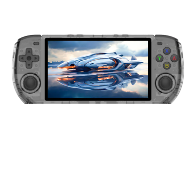 【最終値下げ】Powkiddy RGB10Max3 クリアブラック New 2024 Powkiddy RGB10MAX3 Retro Handheld Game Console 128GB