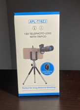 APEXEL 18X Telescope Camera Lens Zoom Telephoto Mobile Phone Lens Kit  Tripod