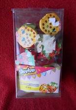 SHOPKINS SHOWER CURTAIN HOOKS Bathroom Set of 12 Kids NEW