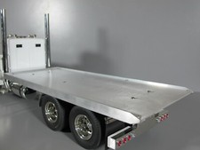 Custom Made Aluminum Flat Bed Sectiononly For Tamiya 114 Rc King Grand Hauler