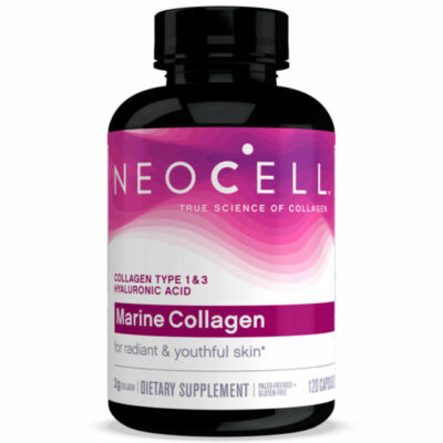 NeoCell Marine Collagen With Type 1 and 3 Hyaluronic Acid, With...  Exp 10/2026
