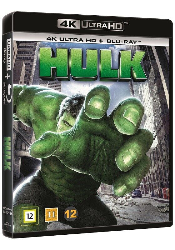 Hulk (2003) 4K UHD + Blu Ray