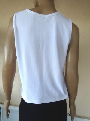 T-shirt Blanc 3 Suisses - 100% Coton - Taille T M 42/44 - Manches Courtes - Neuf Sans étiquettes