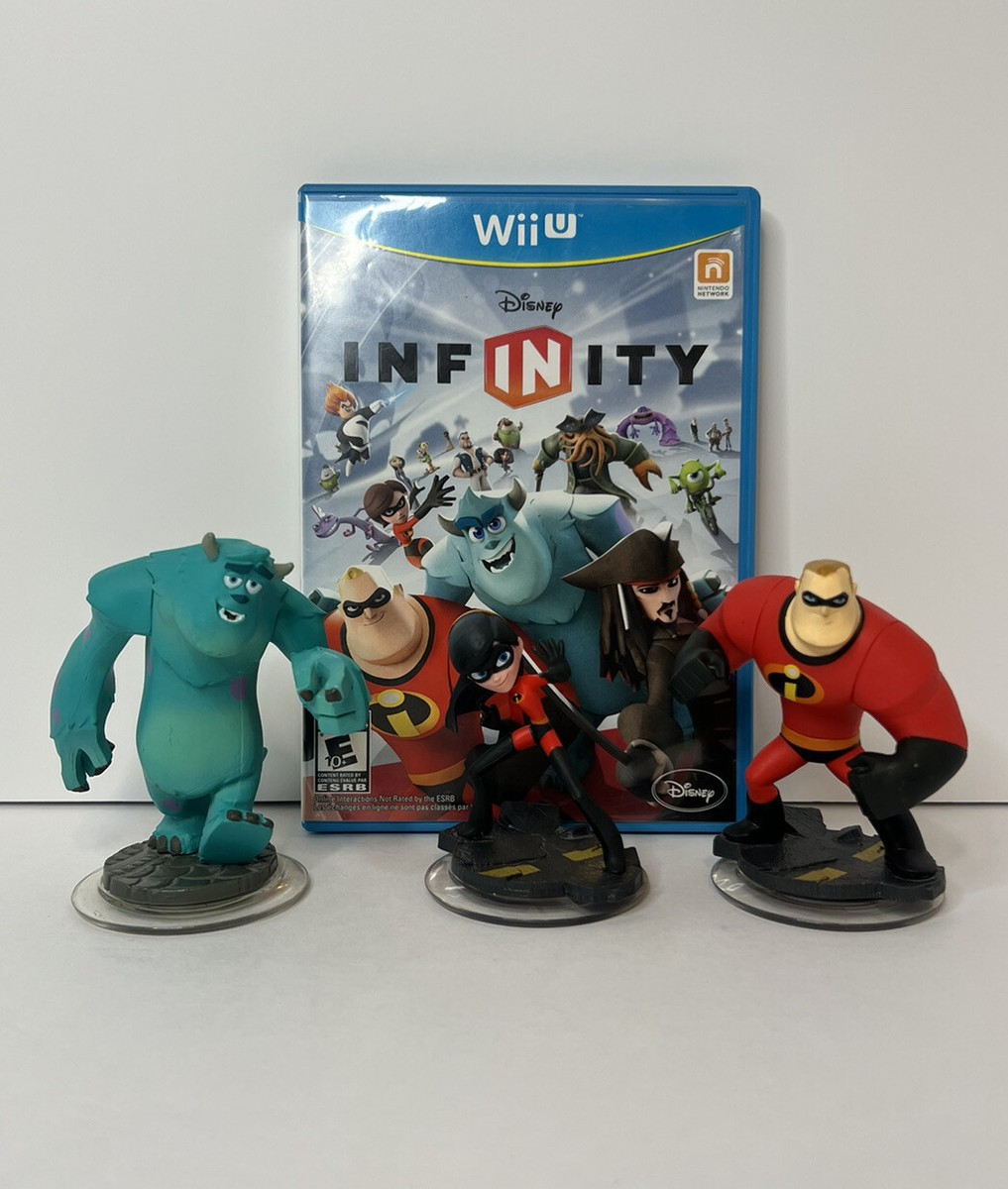 Disney Infinity 1.0 (Nintendo Wii U) Game & 3 Figures BUNDLE | eBay
