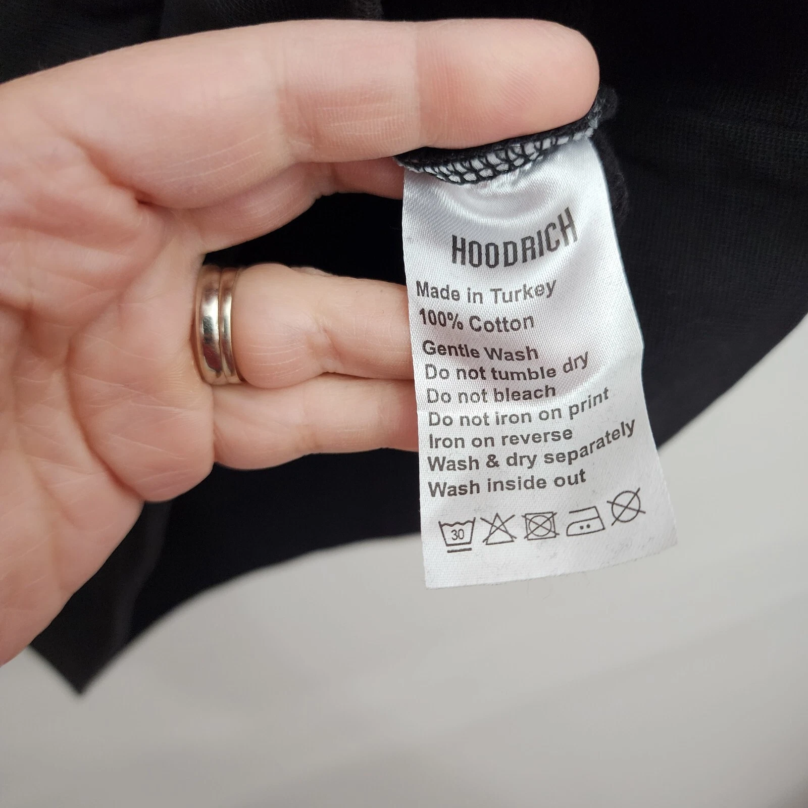 UNDERCOVER Felpa con cappuccio pullover Hoodrich OG Akira V6 uomo piccola tasca segreta grafica