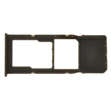 SIM Micro SD Card Tray Single for Samsung Galaxy A20 A30 A50 Black Replacement
