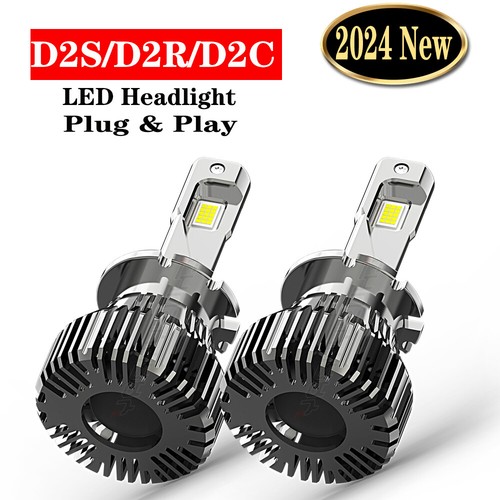 2pc LED White Headlight Bulbs For Nissan 350Z 2006 2007 2008 2009 High/Low Beam - Picture 2 of 20
